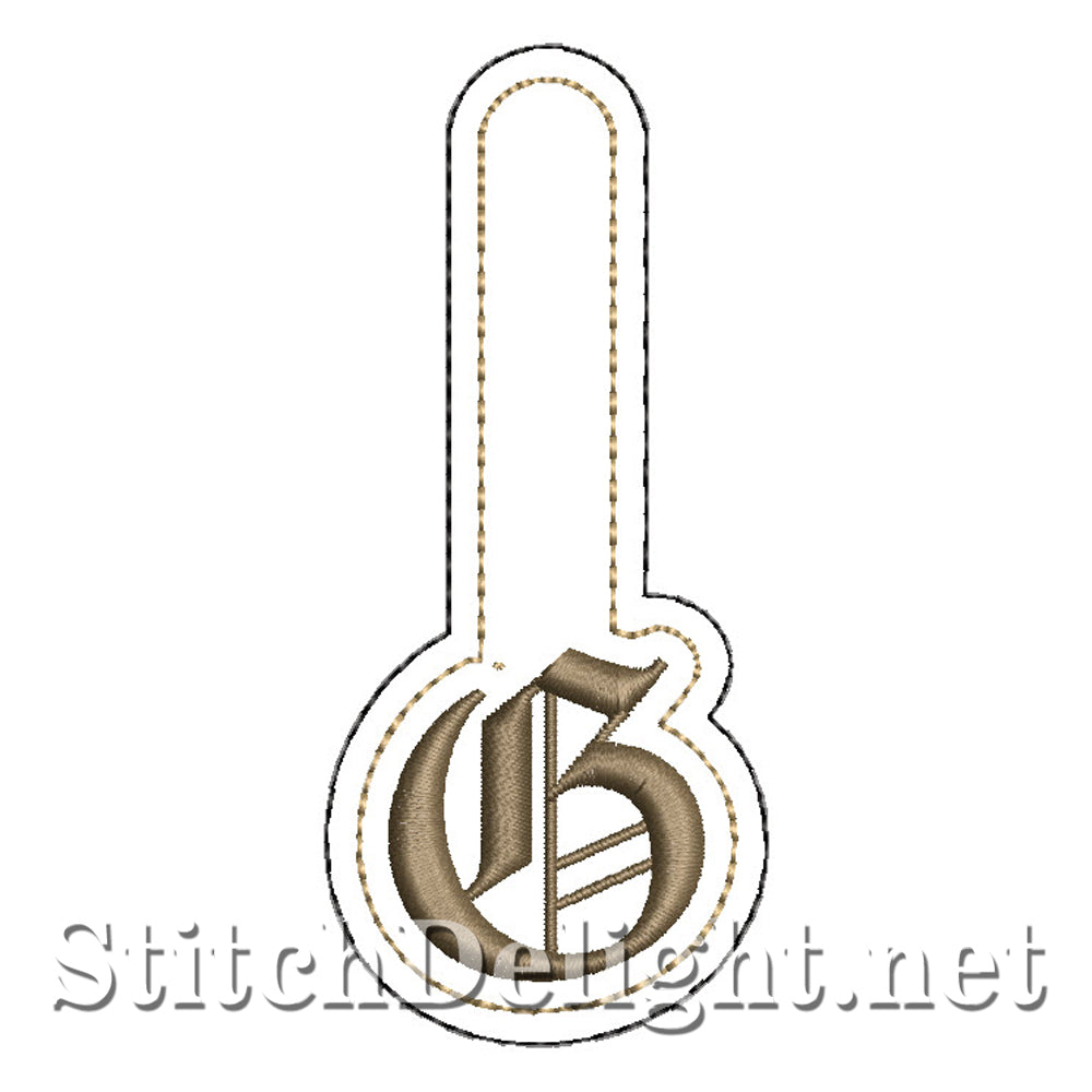 SDS3154 Elegant Key Fob Font G