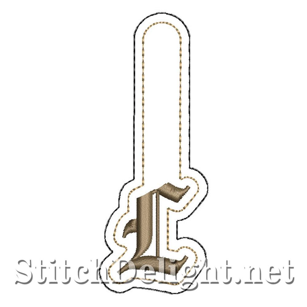 SDS3154 Elegant Key Fob Font L