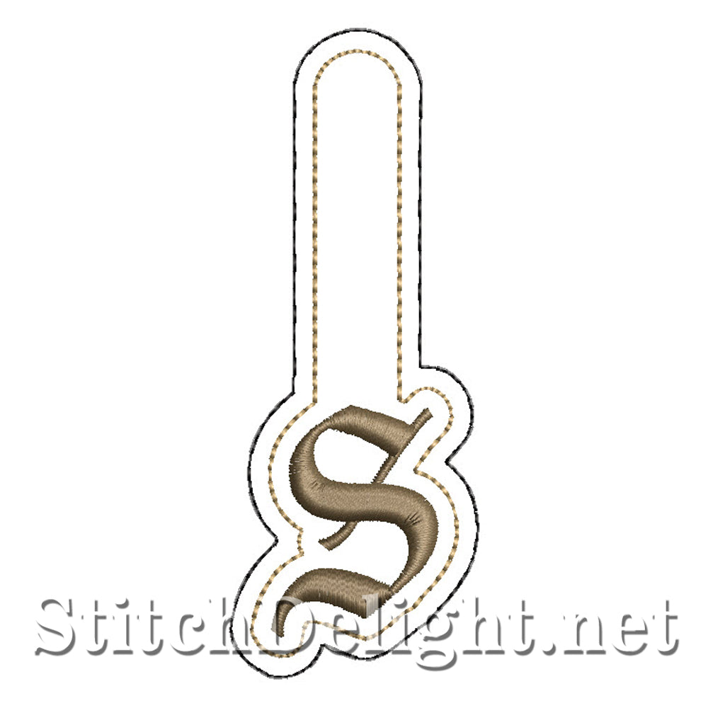 SDS3154 Elegant Key Fob Font S