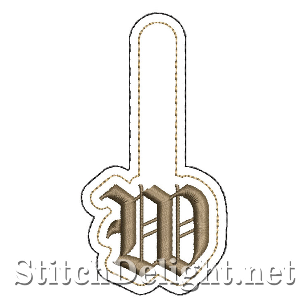 SDS3154 Elegant Key Fob Font W