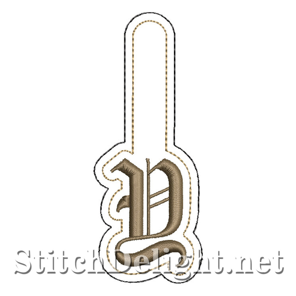 SDS3154 Elegant Key Fob Font Y