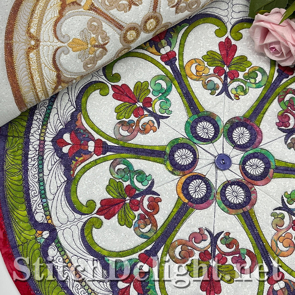 SDS3159 Applique Medallion 1