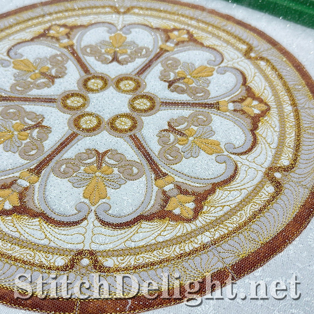 SDS3159 Applique Medallion 1