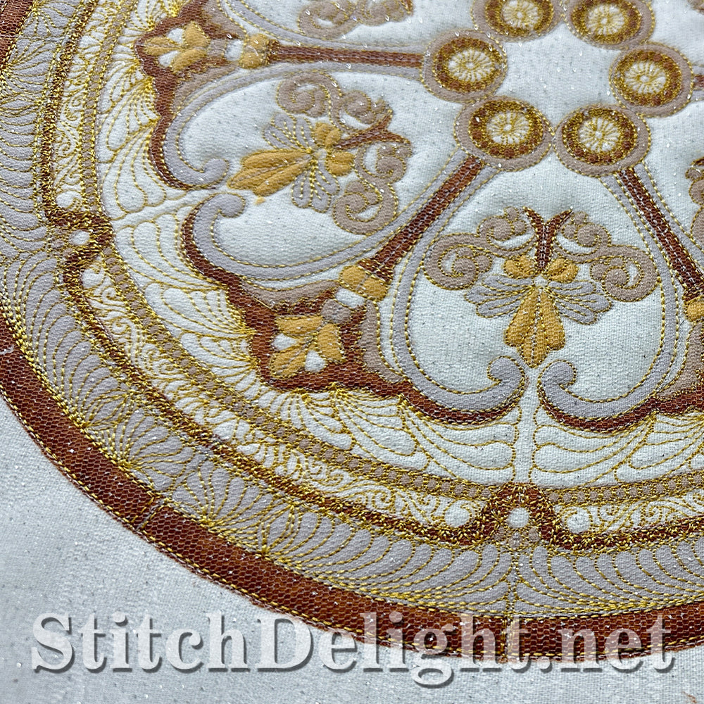 SDS3159 Applique Medallion 1