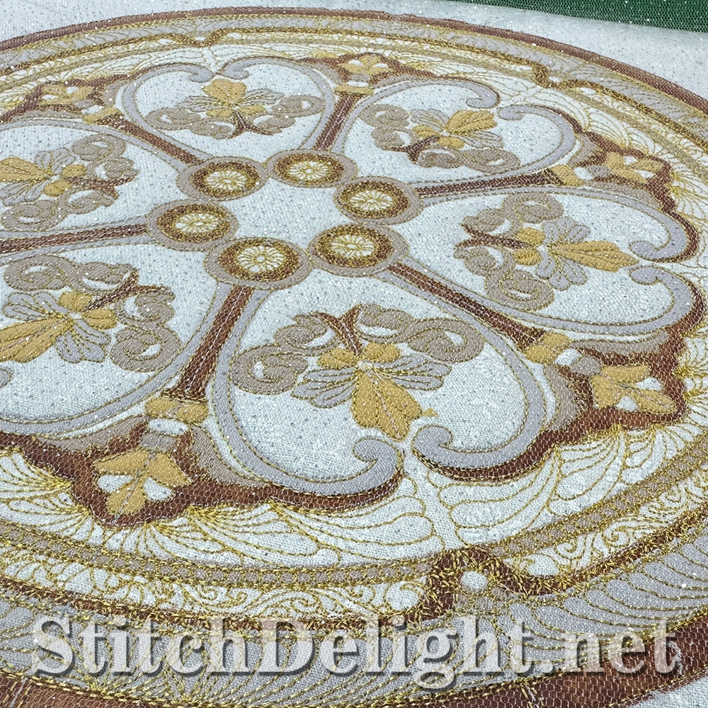 SDS3159 Applique Medallion 1