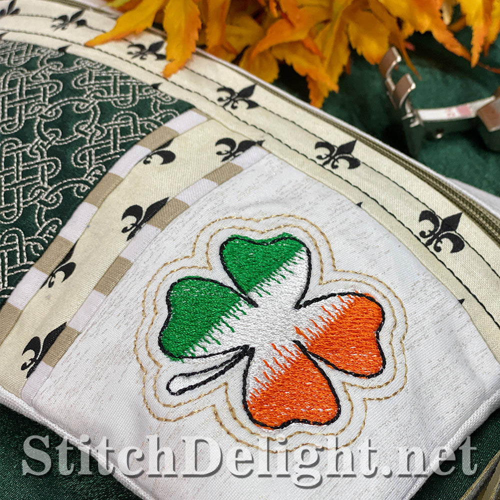 SDS3163 ITH Irish Zipper Bag