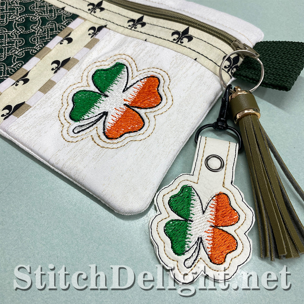 SDS3163 ITH Irish Zipper Bag