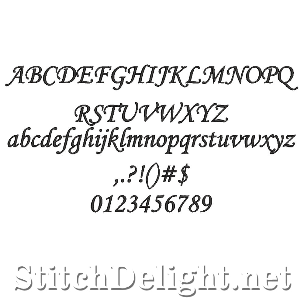 SDS3218 Cursiva Font
