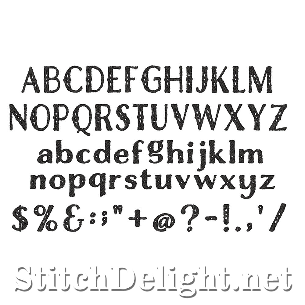 SDS3277 Knights Font