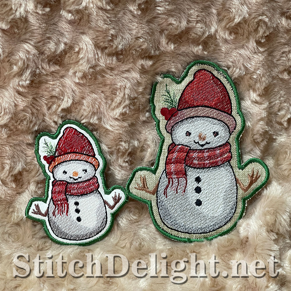 SDS3287 SnowMan Magnet