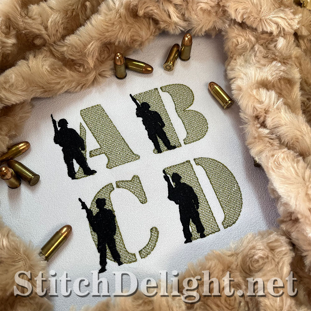 SDS3288 Army Font