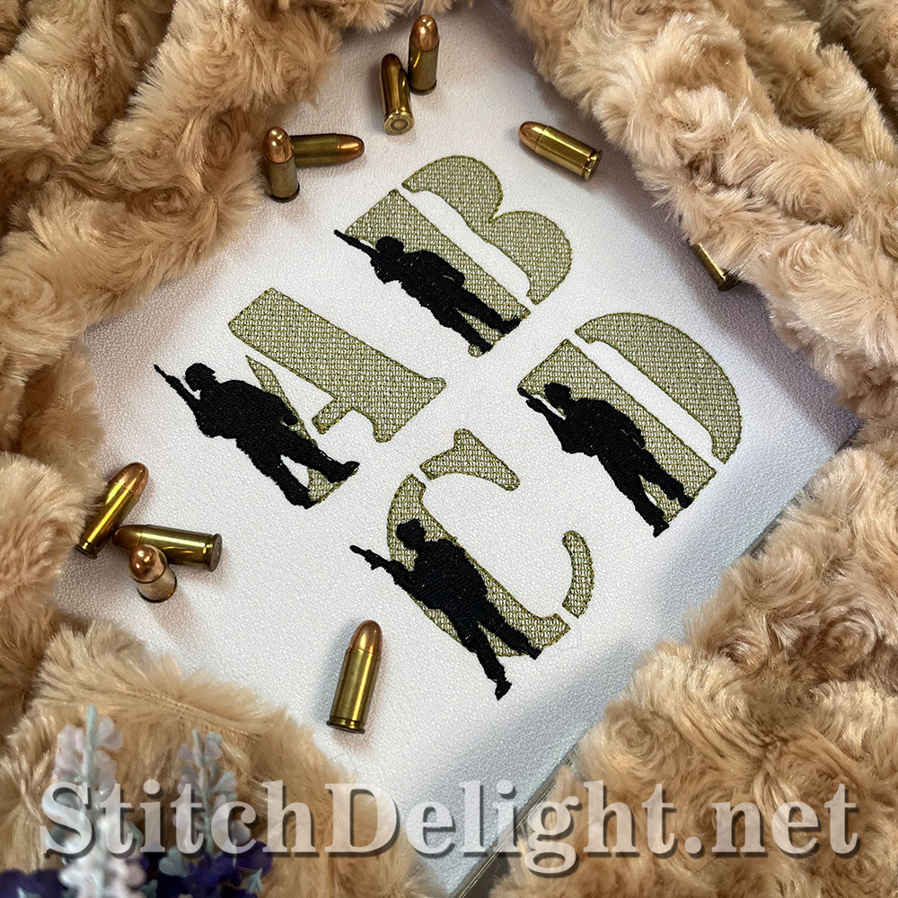 SDS3288 Army Font