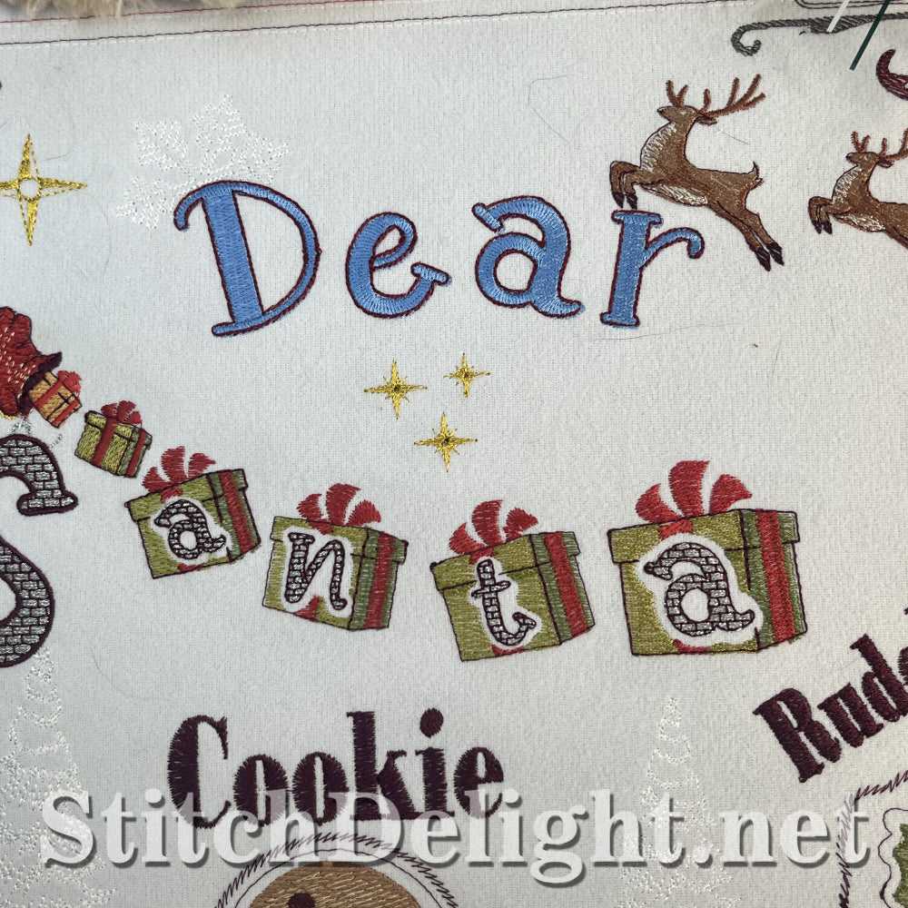 SDS3307 Santa's Font