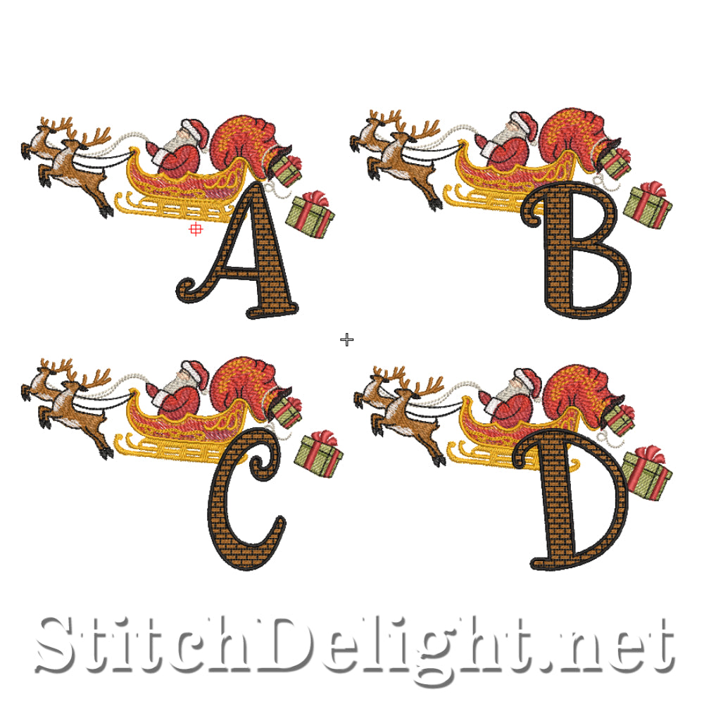 SDS3307 Santa's Font