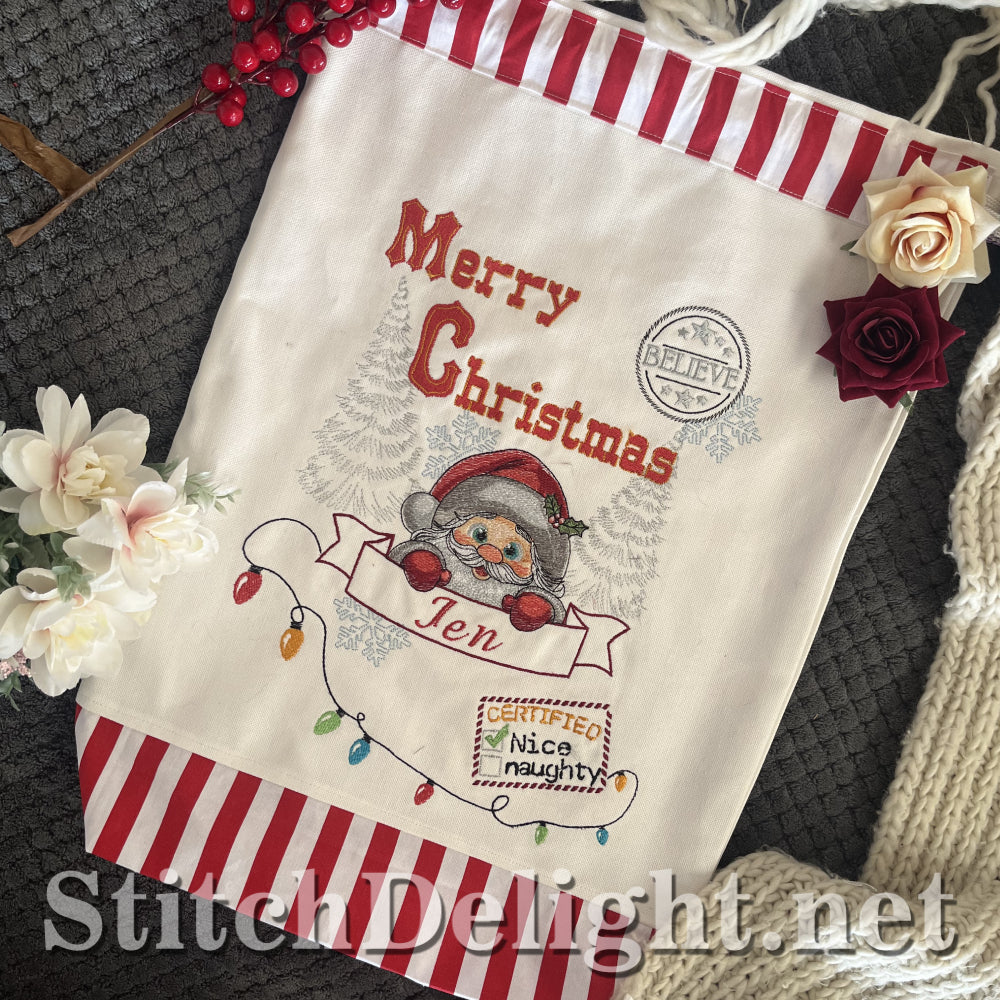 SDS3310 Santa's Gift Bag