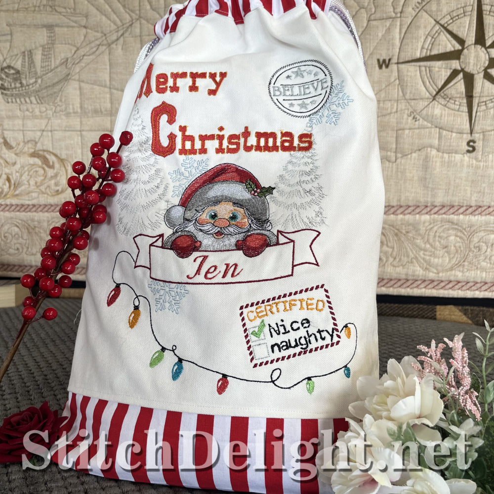 SDS3310 Santa's Gift Bag