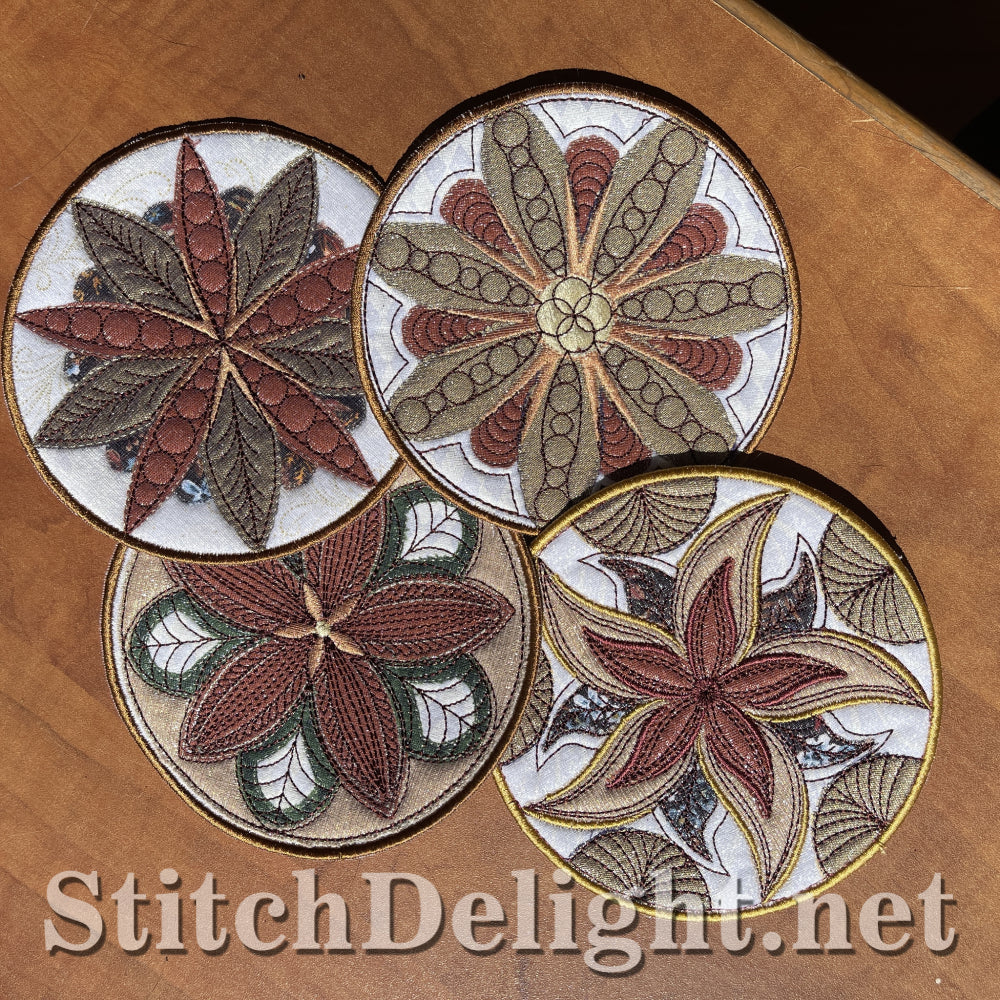 SDS3325 Applique Coasters