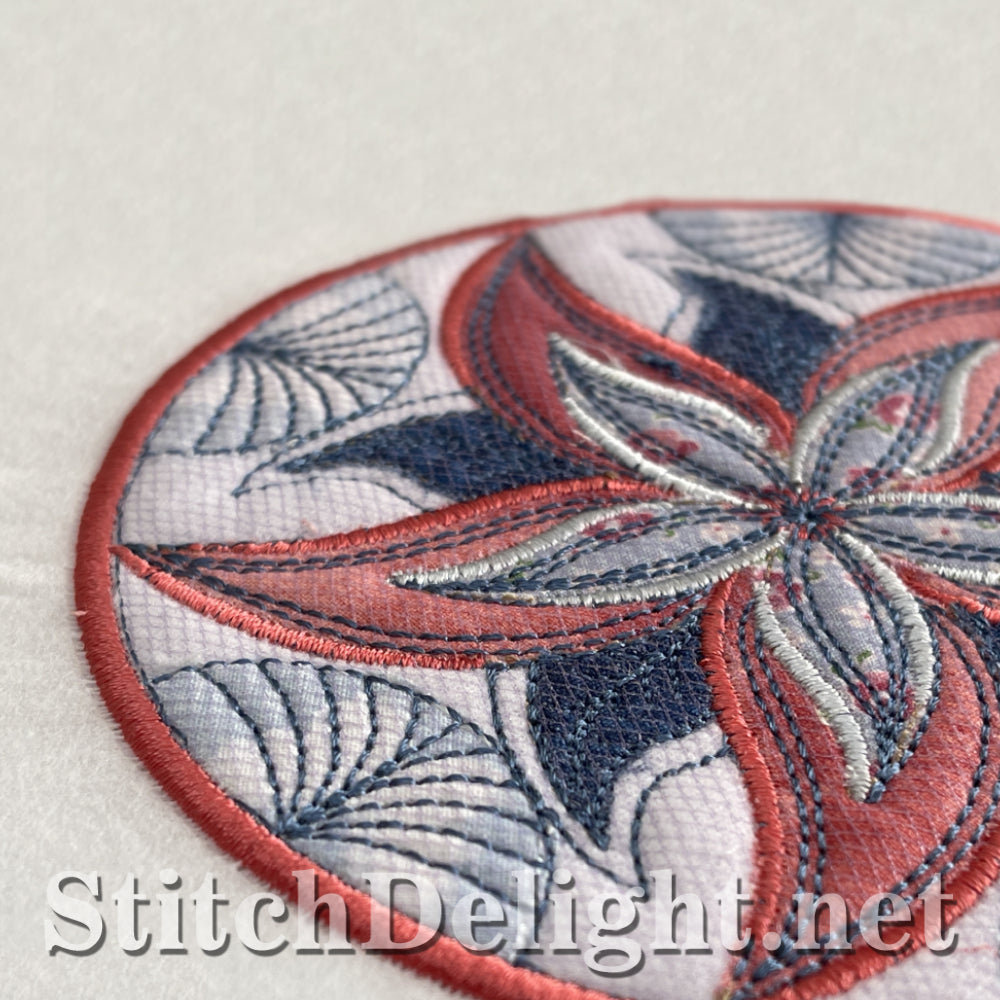 SDS3325 Applique Coasters