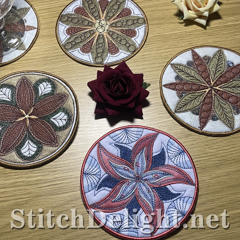 SDS3325 Applique Coasters