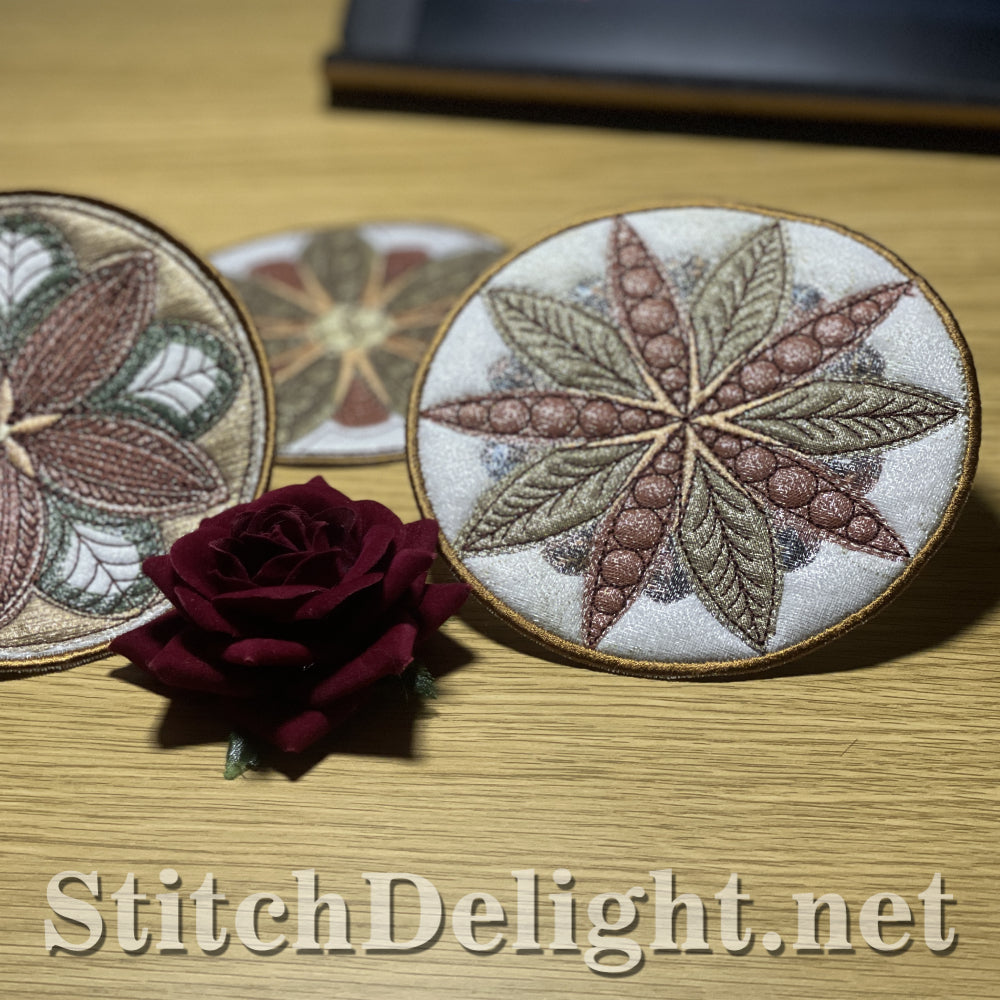 SDS3325 Applique Coasters