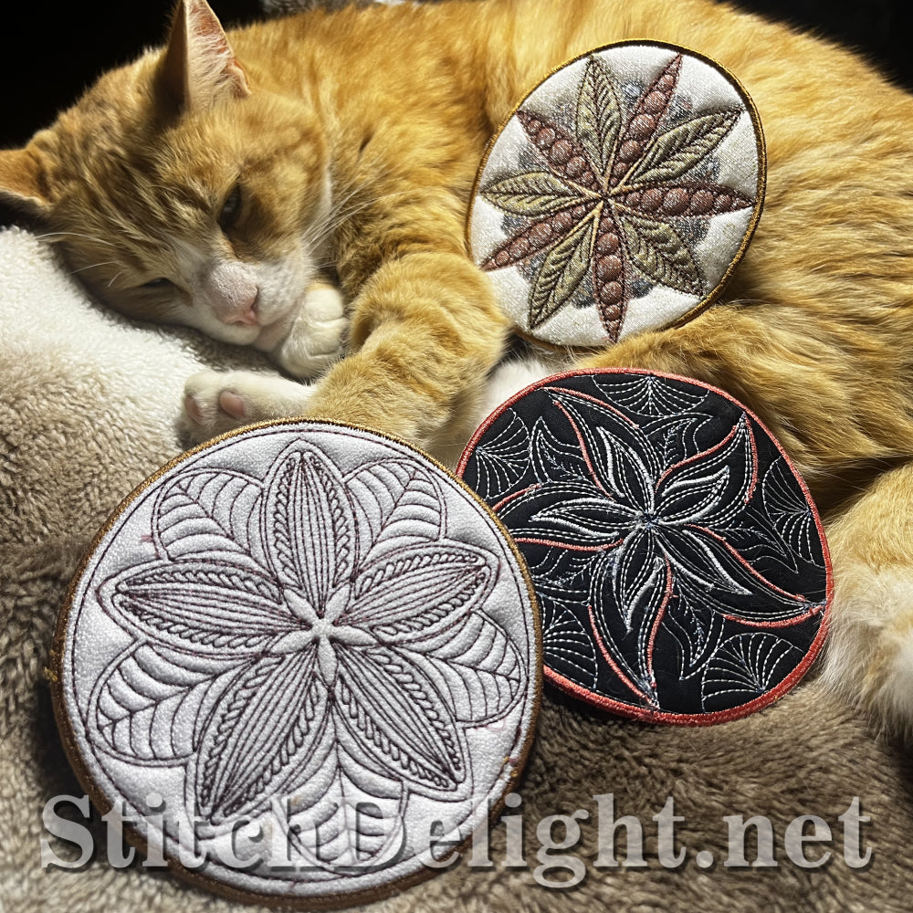 SDS3325 Applique Coasters