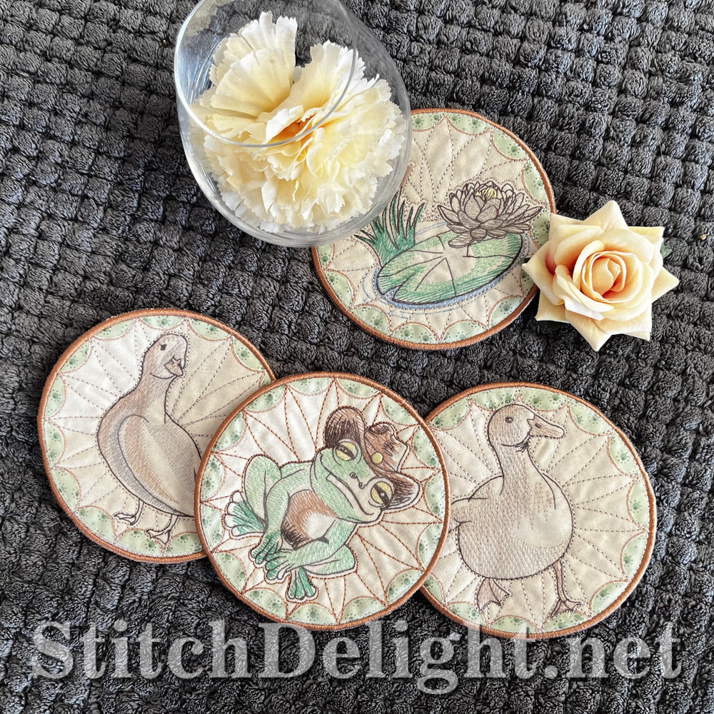 SDS3330 Lilly Pond Coasters