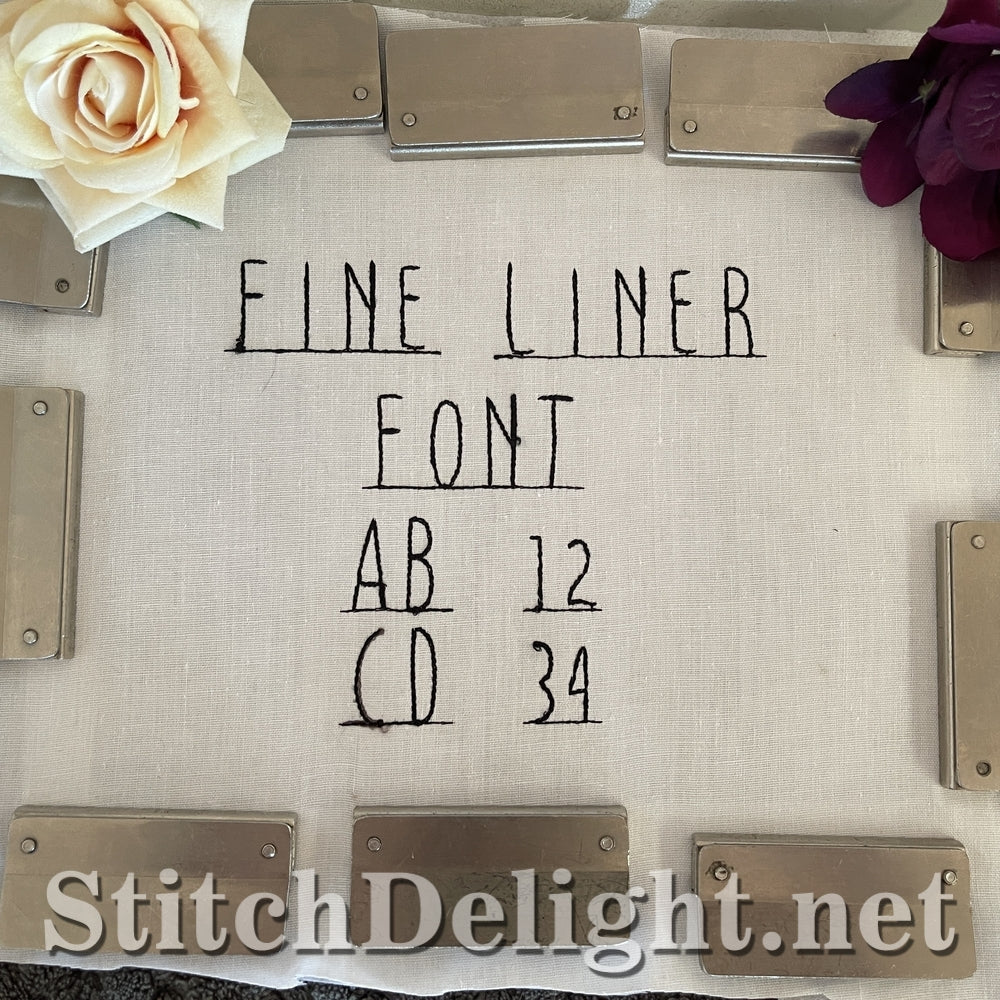 SDS3332 Fine Liner Font