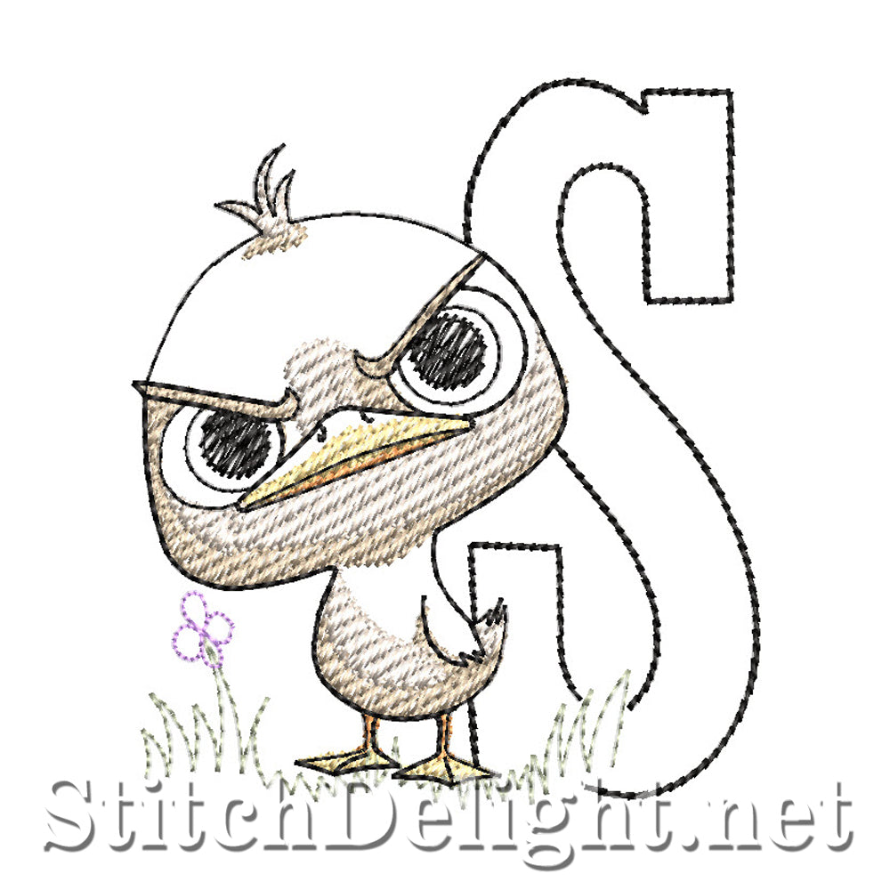 SDS4251 Attitude Duckling Font S