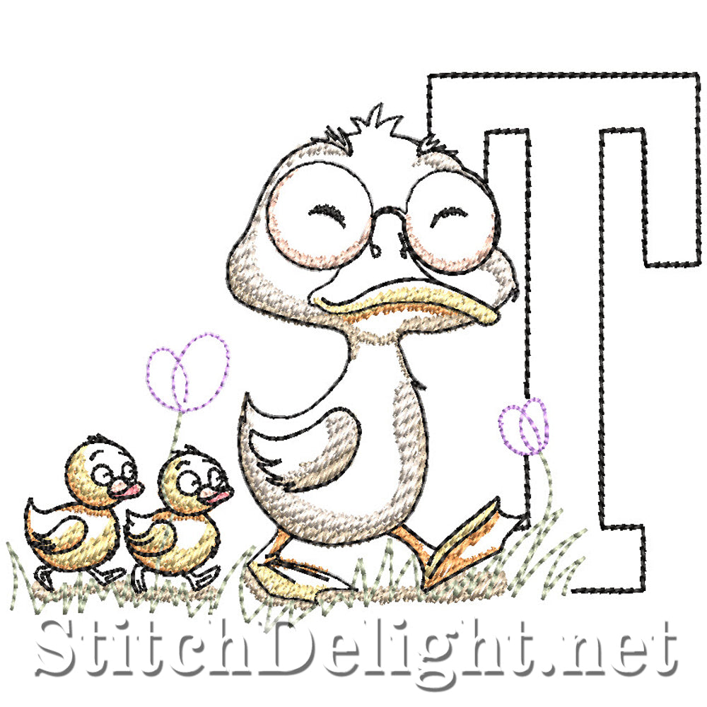 SDS4251 Attitude Duckling Font T