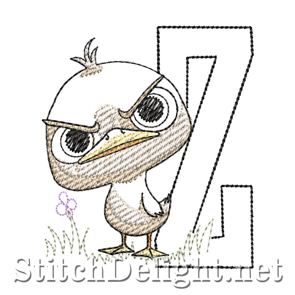 SDS4251 Attitude Duckling Font Z