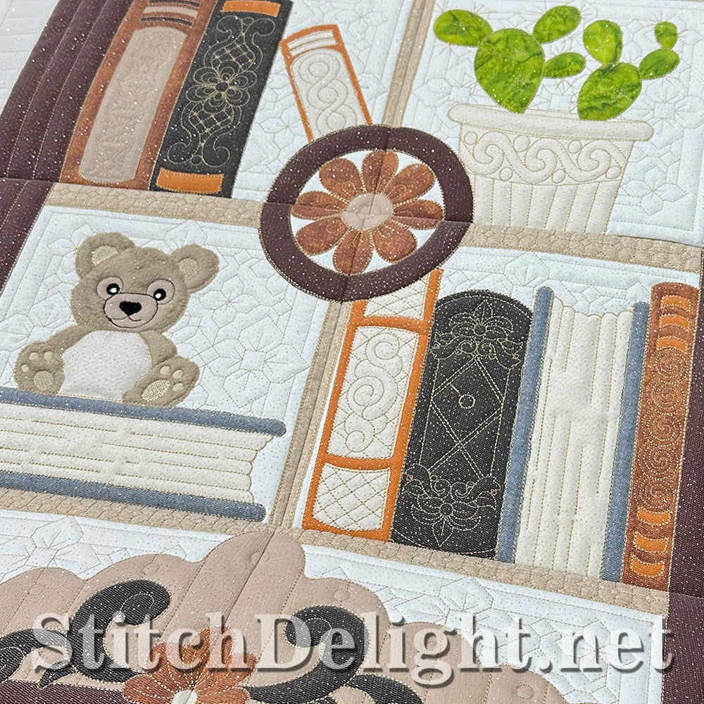 SDS4283 Grandfather Clock Quilt