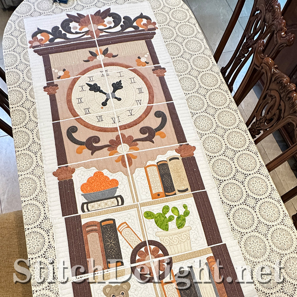 SDS4283 Grandfather Clock Quilt