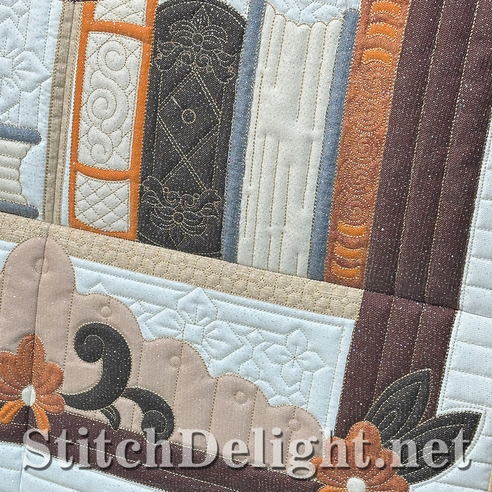 SDS4283 Grandfather Clock Quilt