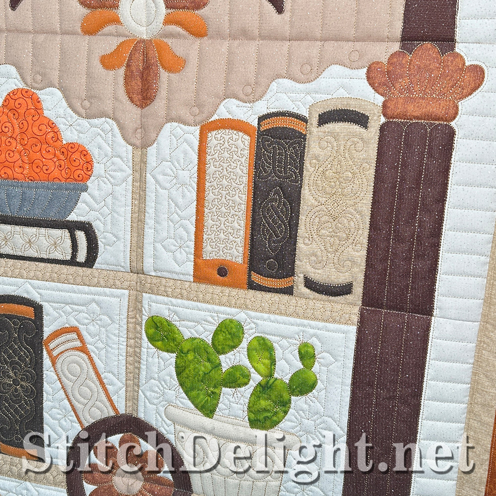 SDS4283 Grandfather Clock Quilt