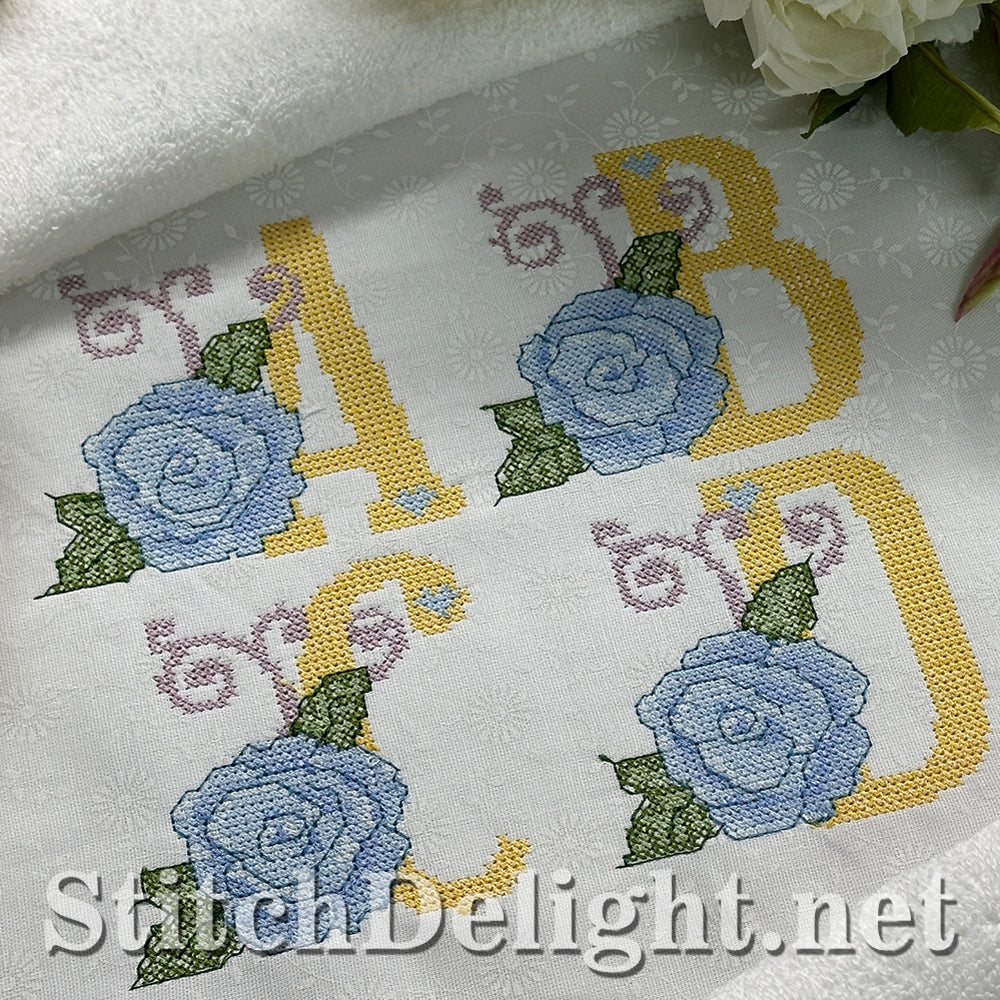 SDS4287 Rose Cross Stitch