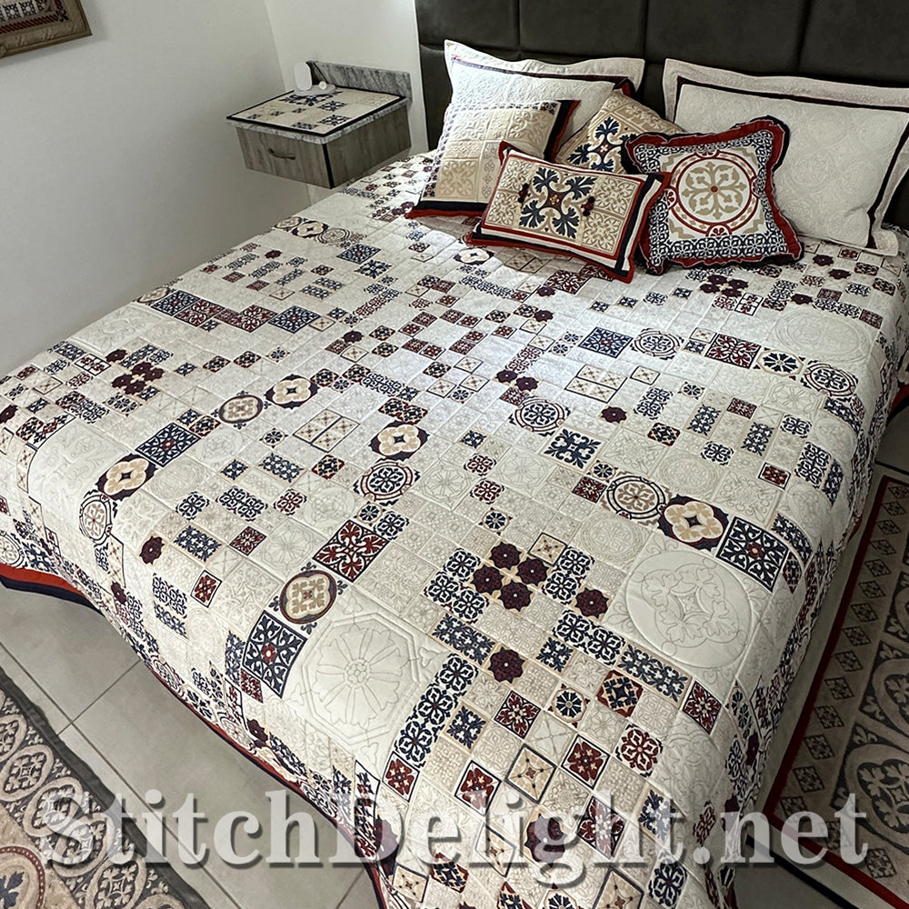 SDS4299 Talavera Bed Quilt