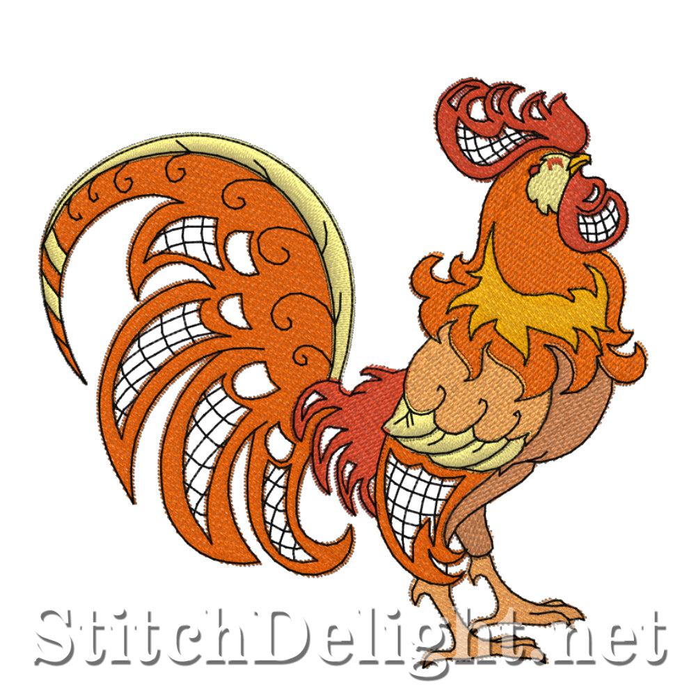 SDS4334 10 Elegant Chickens