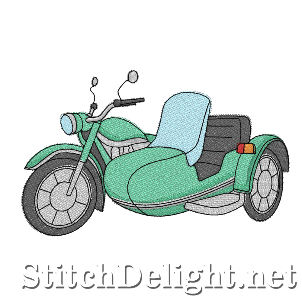 SDS4336 10 Sidecar Motorcycles