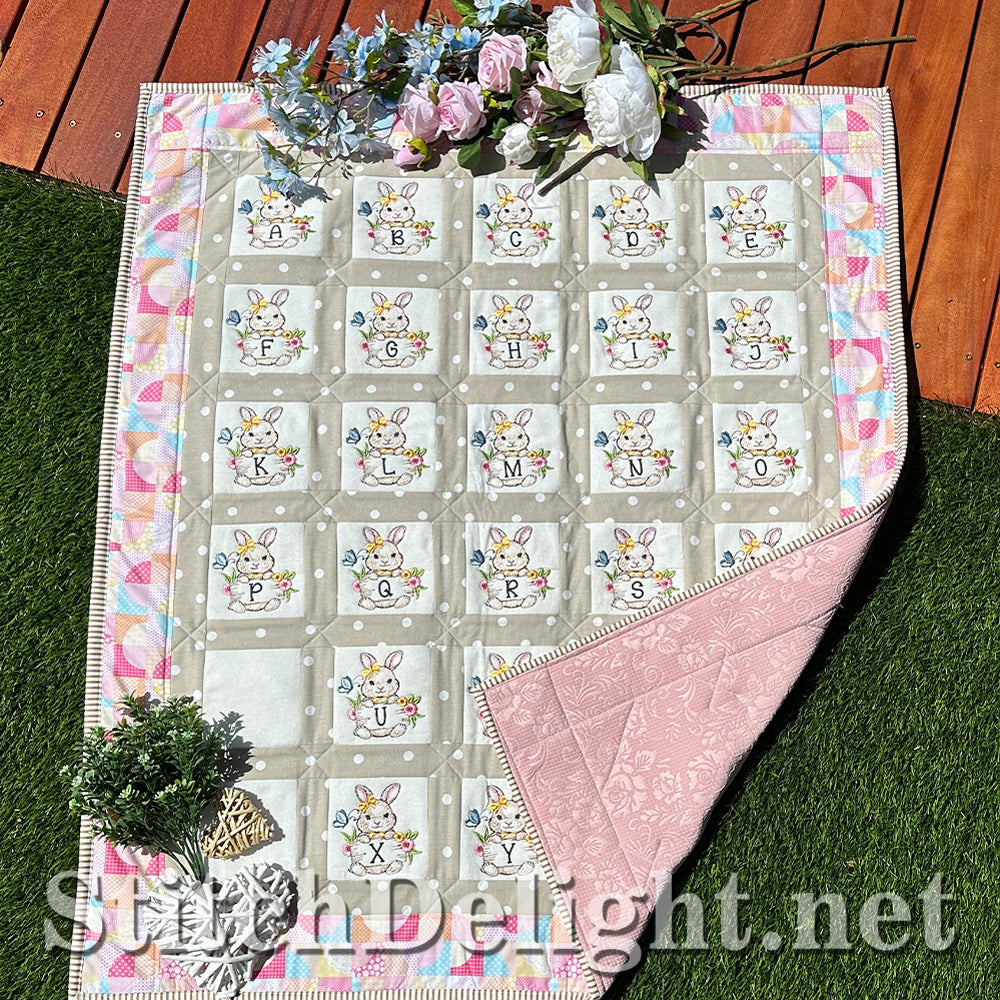 SDS4404 Spring Bunny Font Z