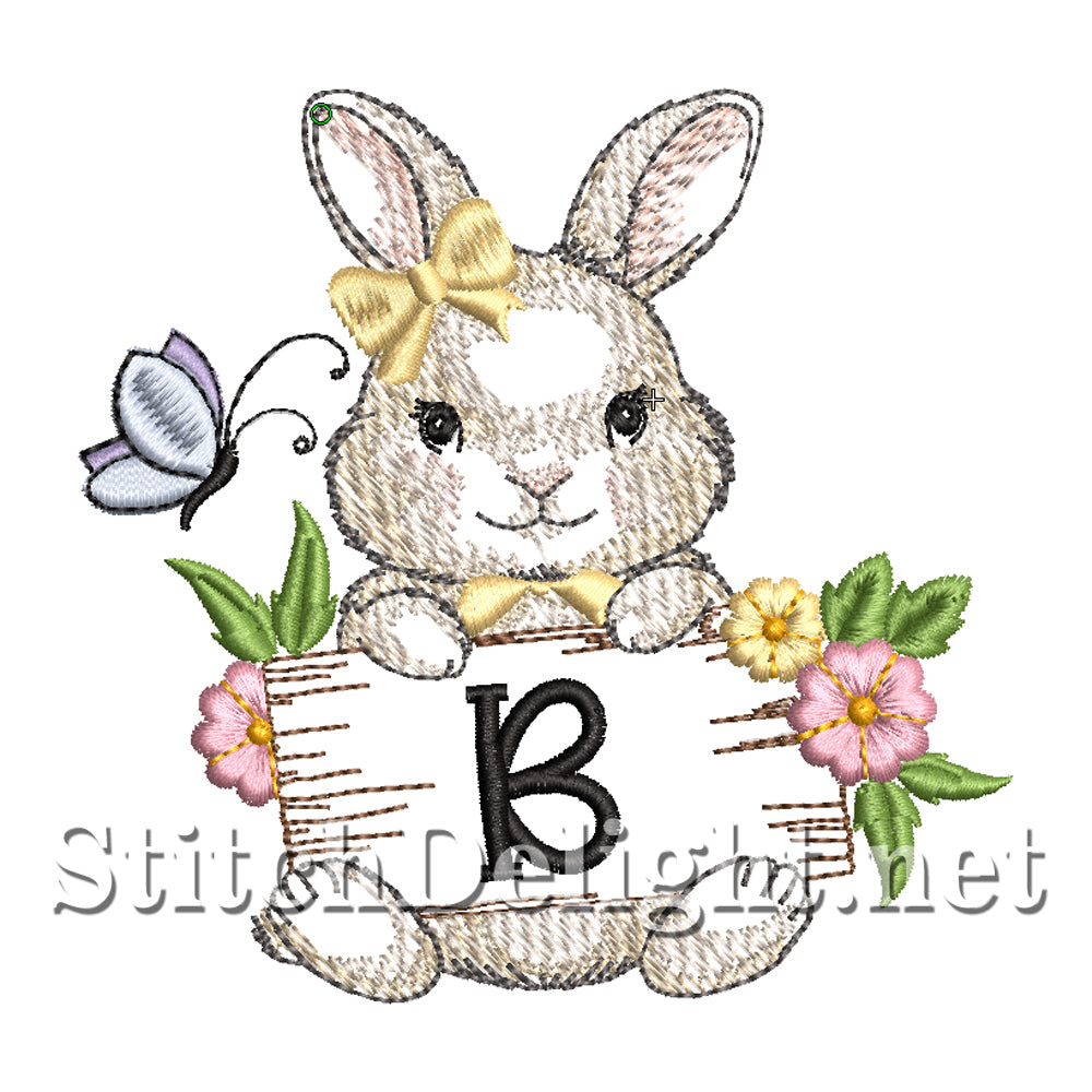 SDS4404 Spring Bunny Font B