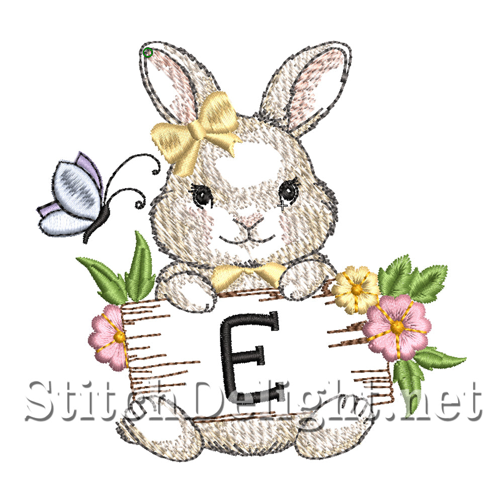 SDS4404 Spring Bunny Font E