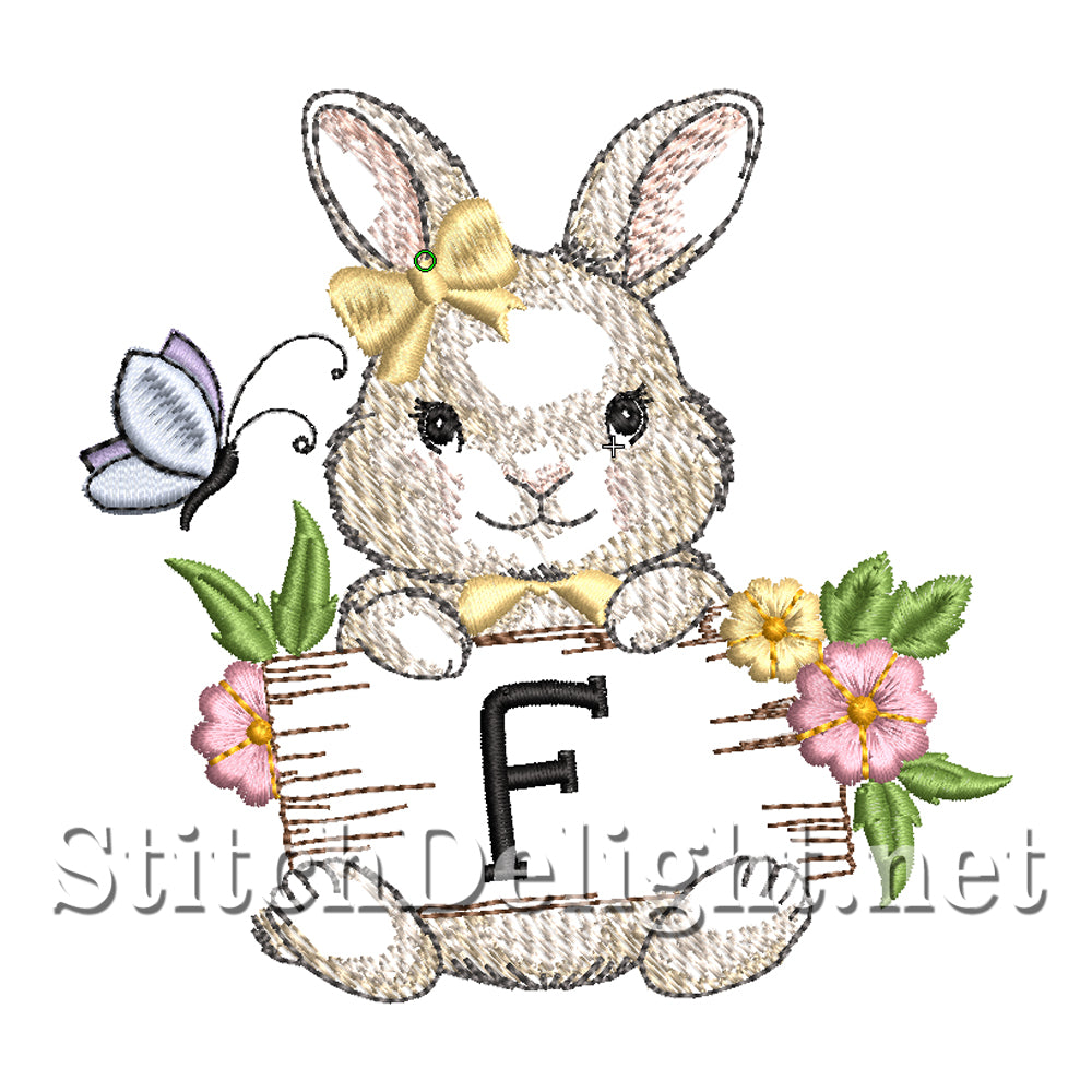 SDS4404 Spring Bunny Font F