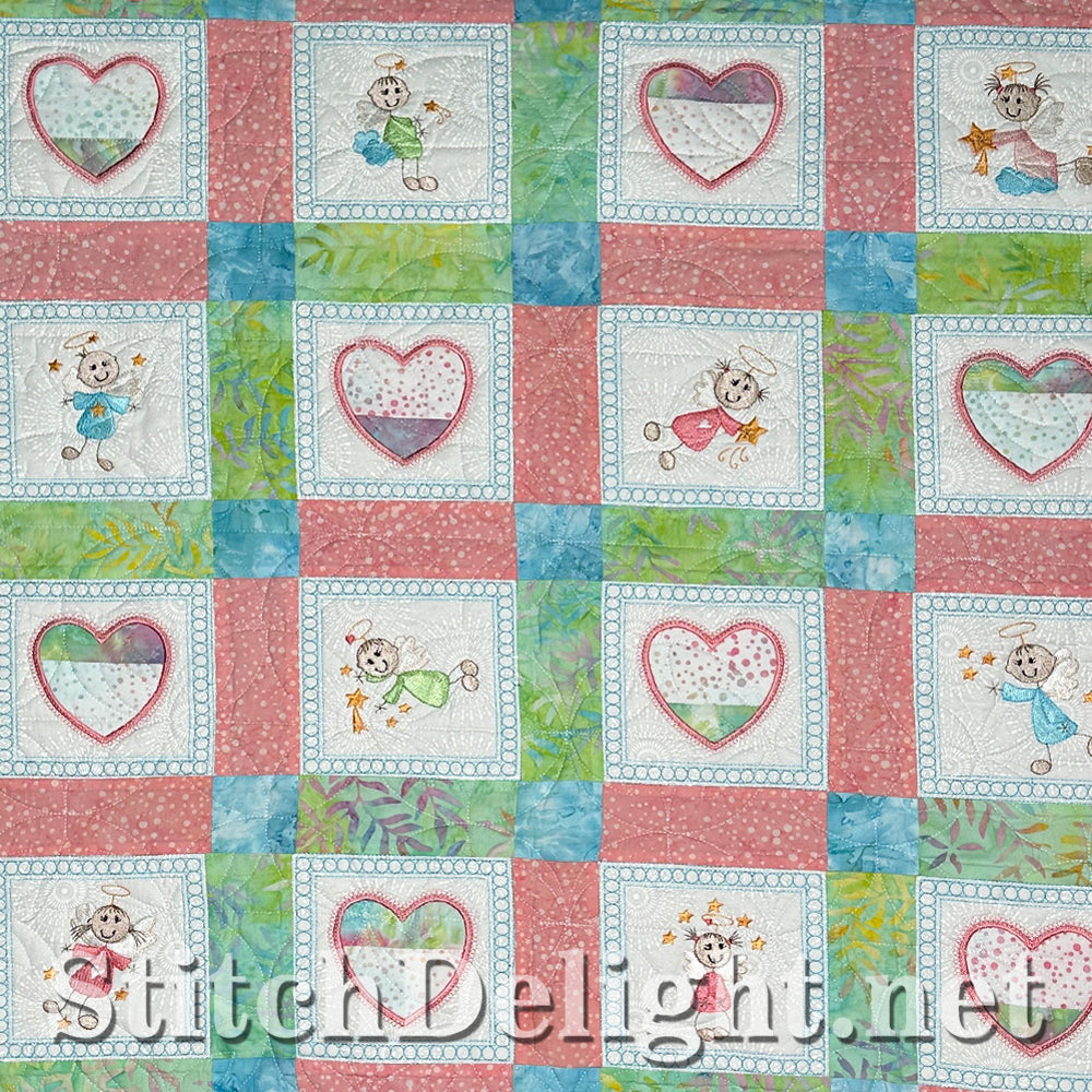 SDS4444 Sticky Angel Quilt