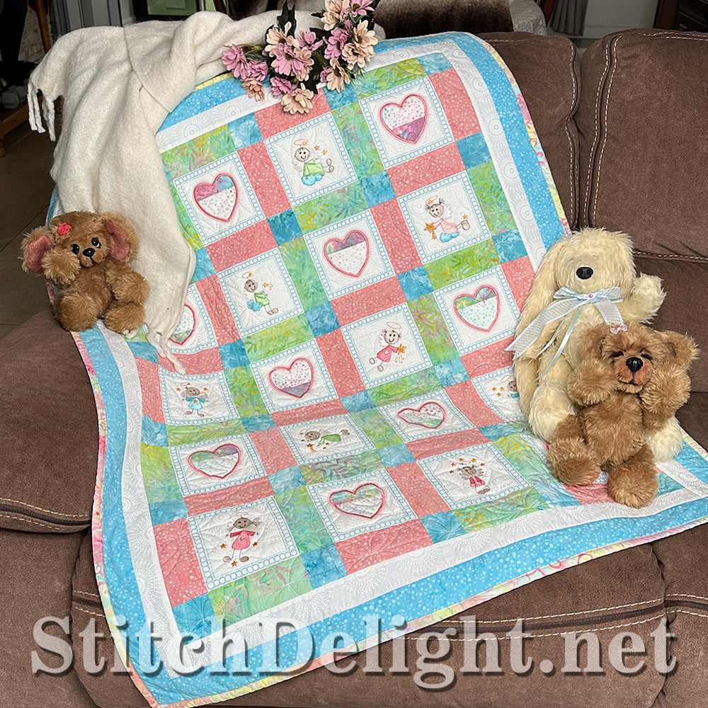 SDS4444 Sticky Angel Quilt