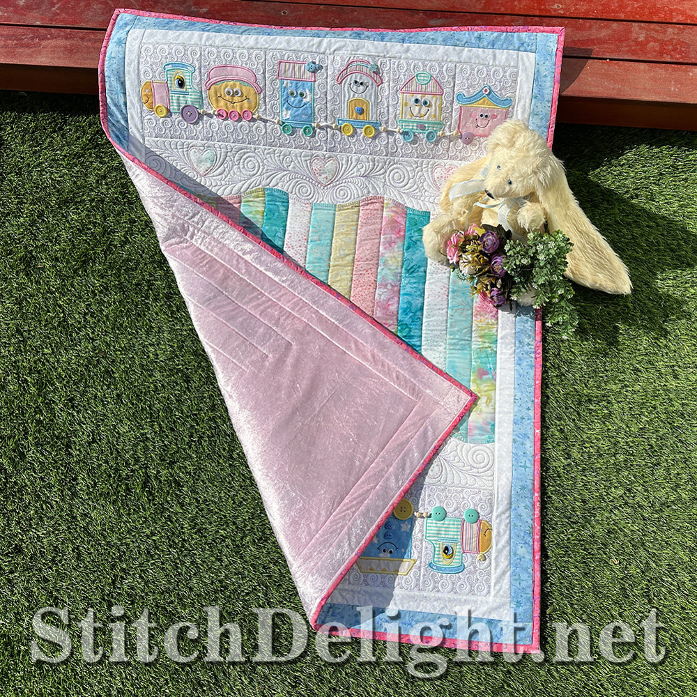 SDS4445 Little Train Quilt