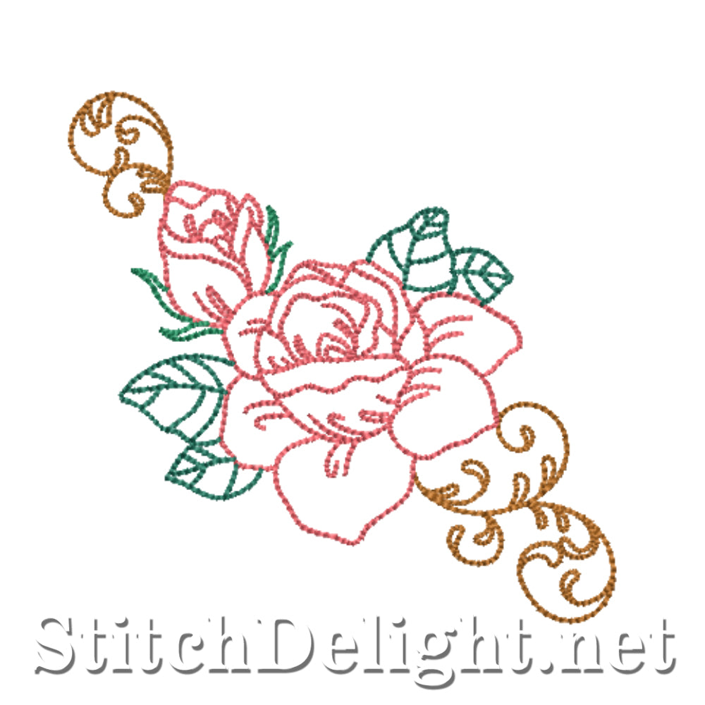 SDS4590 Vintage Roses