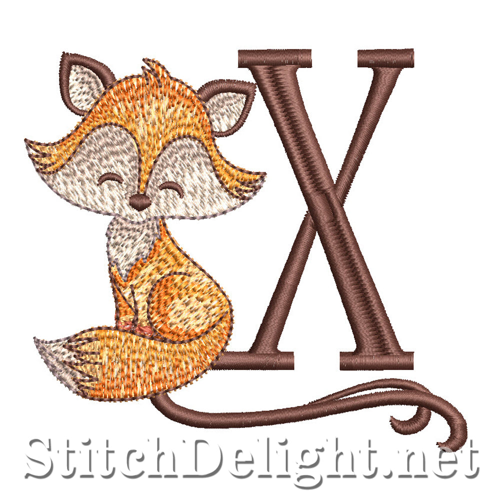 SDS5415 Finley Foxy Collectors Font X