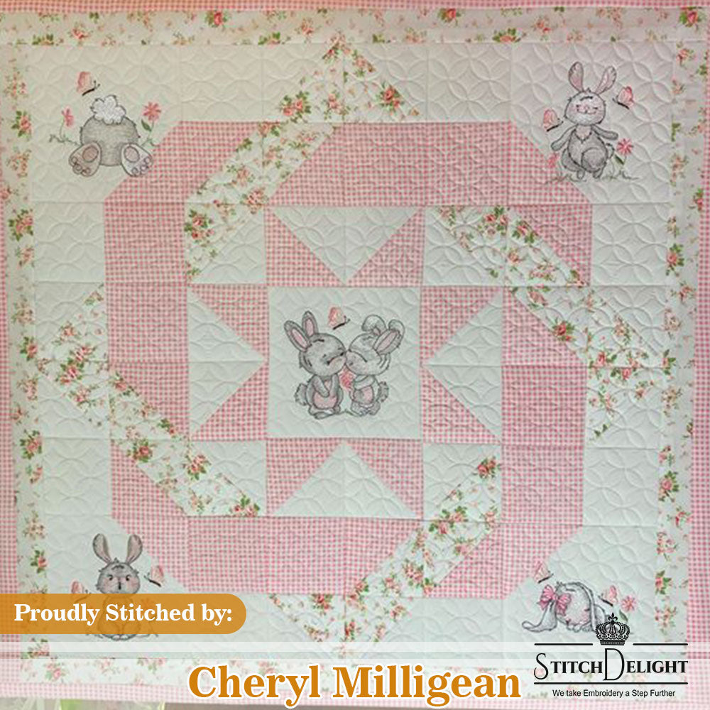 SDS1264 Bugsy Bunny and Quilting
