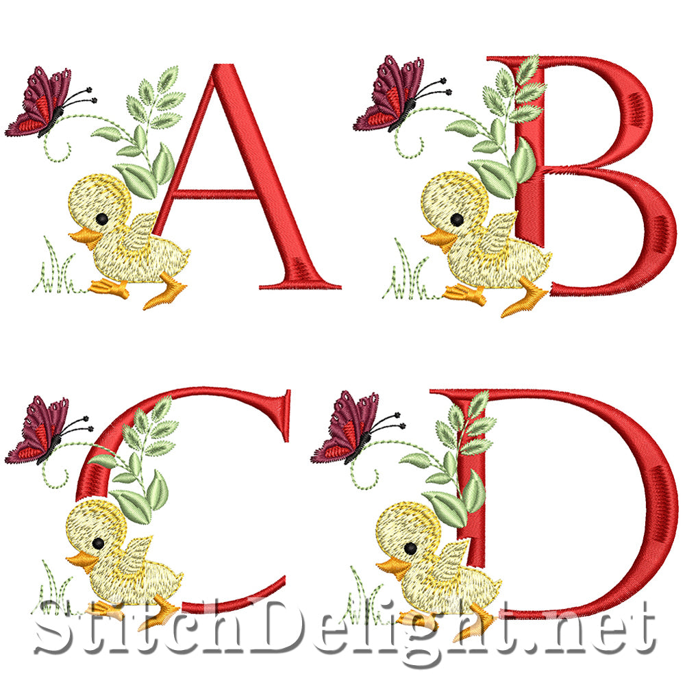 SDS1581 Little Duckie Font