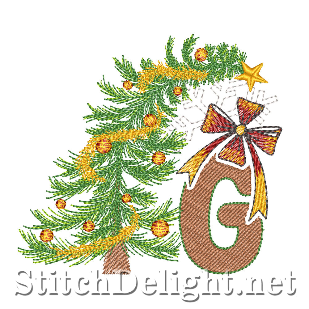 SDS3254 Christmas Font G